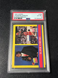 1990-91 NBA Hoops - Inside Stuff Michael Jordan, Magic Johnson #385 PSA 6🔥