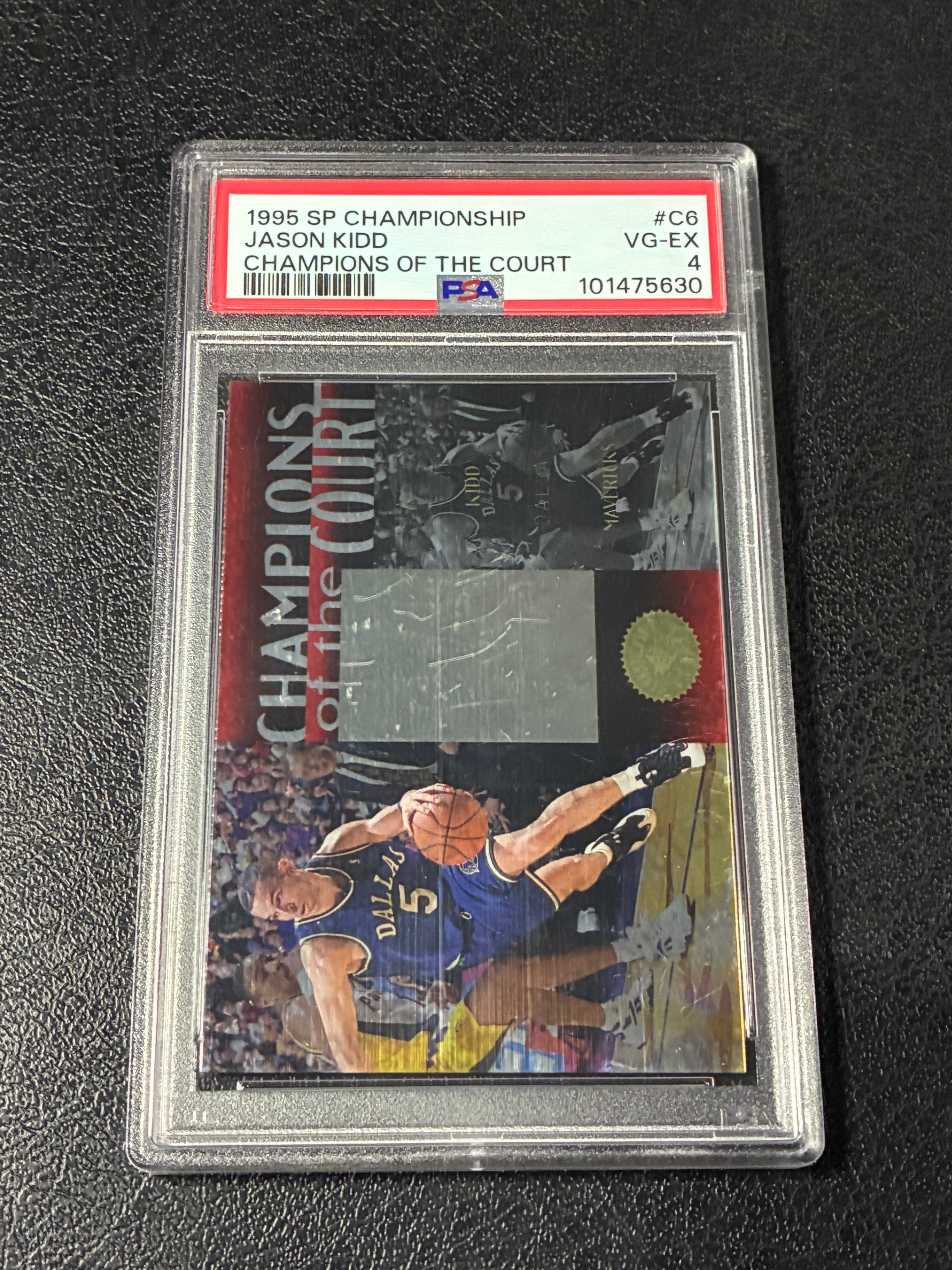 1995 SP Championship Jason Kidd Champions Of The Court #C6 PSA 4🔥