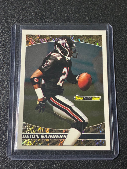 1993 Topps Black Gold Deion Sanders #35 HOF SP Legend Falcons Prime Time🔥