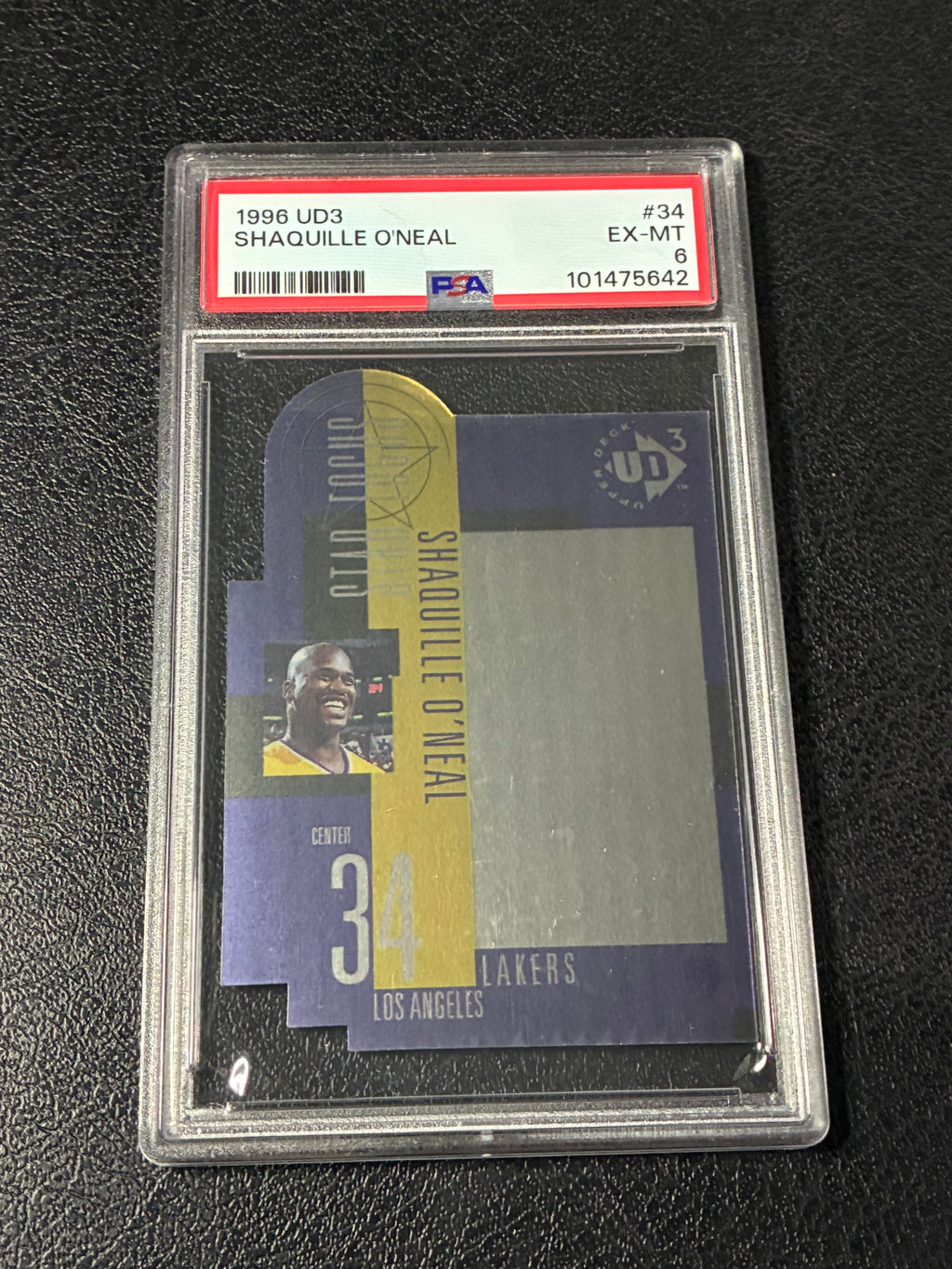 1996-97 Upper Deck UD3 - Star Focus Shaquille O'Neal #34 PSA 6🔥