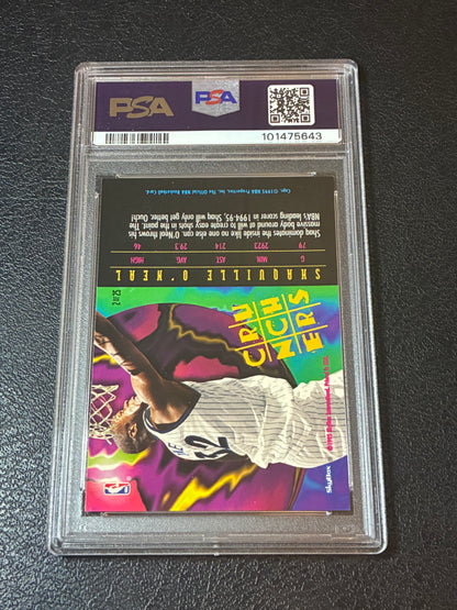 1995-96 NBA Hoops - # Crunchers Shaquille O'Neal #2 PSA 7🔥